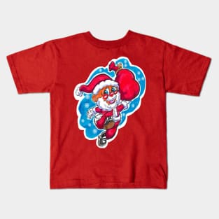 BIG BOY SANTA Kids T-Shirt